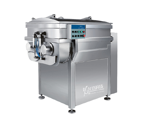 La característica de nuestra mezcladora de relleno al vacío se basa en el estándar internacional y combina las características de la industria de procesamiento de alimentos ultracongelados.